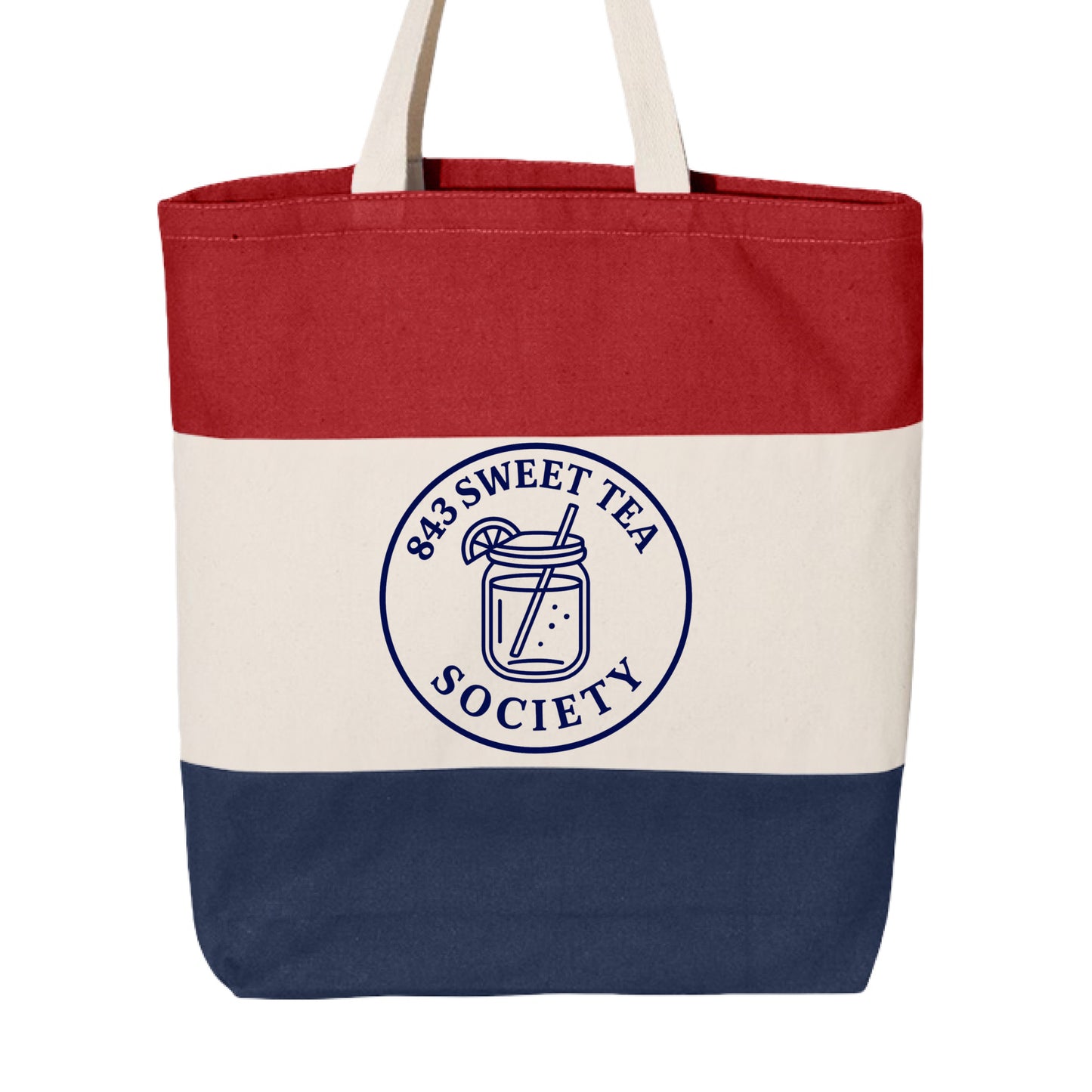 Navy/ Natural/ Red - FRONT