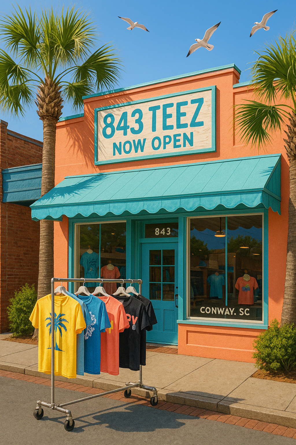 Welcome to 843Teez — Coastal Vibes, Local Grit, and Shirts That Say What You’re Thinking