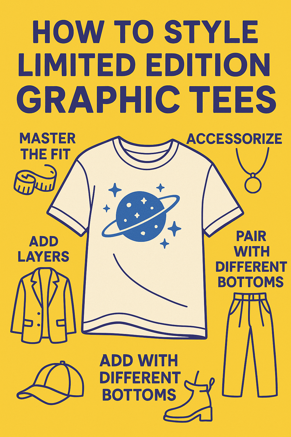 How to Style Limited Edition Graphic Tees for Unique Personal Expression