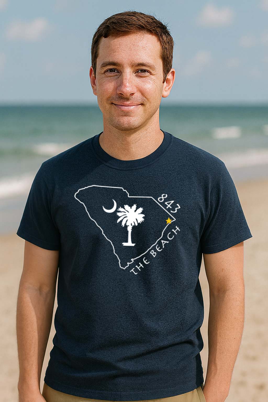 843 The Beach -- The 843 Teez OG