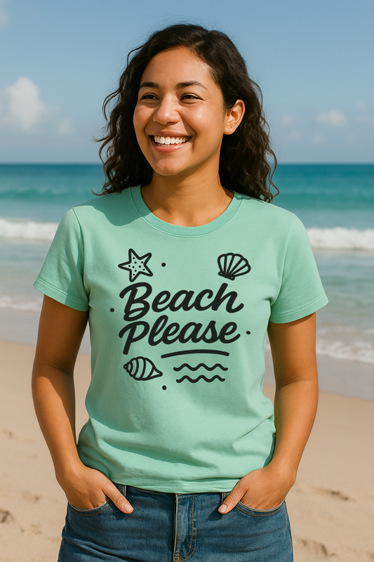 Beach Please Tee - 843 Teez Original
