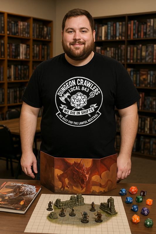 Dungeon Crawlers Local 843 Tee –  ***Limited Run Tee***