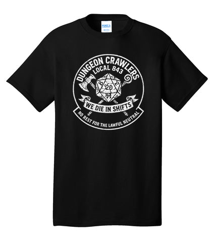 Dungeon Crawlers Local 843 Tee –  ***Limited Run Tee***