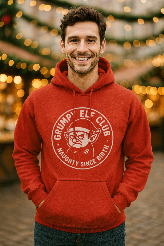 Grumpy Elf Club -- Hoodie