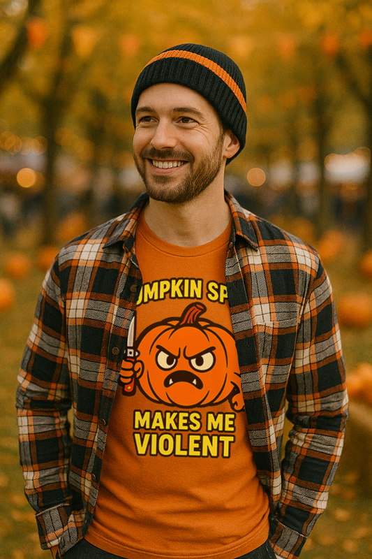 Pumpkin Spice Makes Me Violent – Tee
