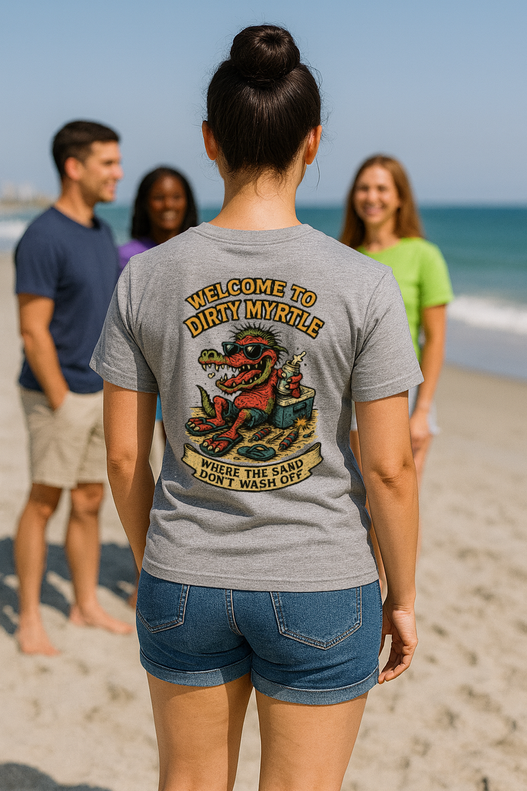 Where the Sand Don't Wash Off -- Dirty Myrtle Series