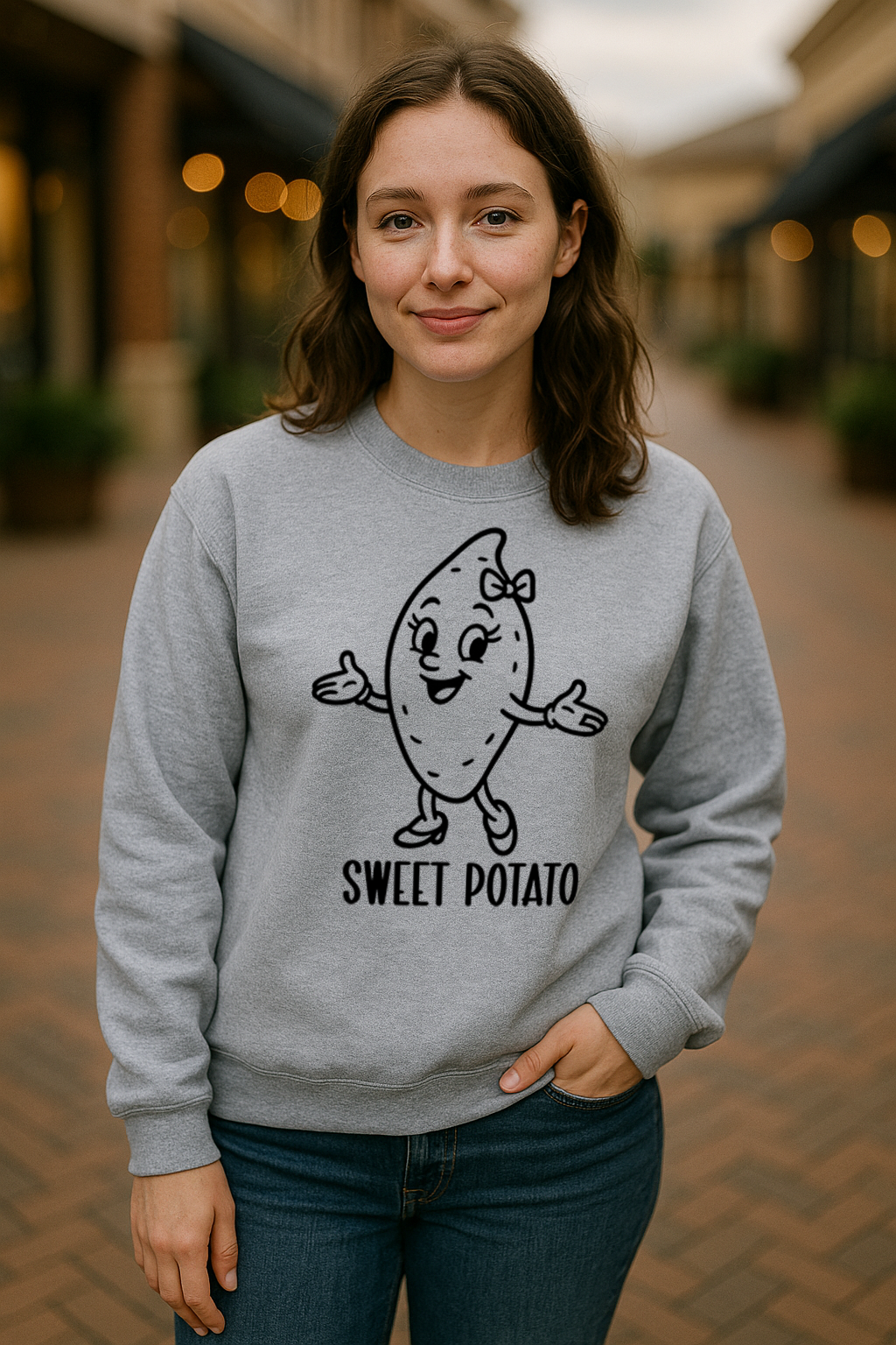 Sweet Potato-Sweatshirt