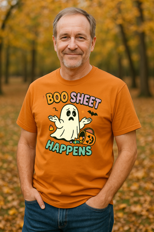 Boo Sheet Happens -- Classic Tee