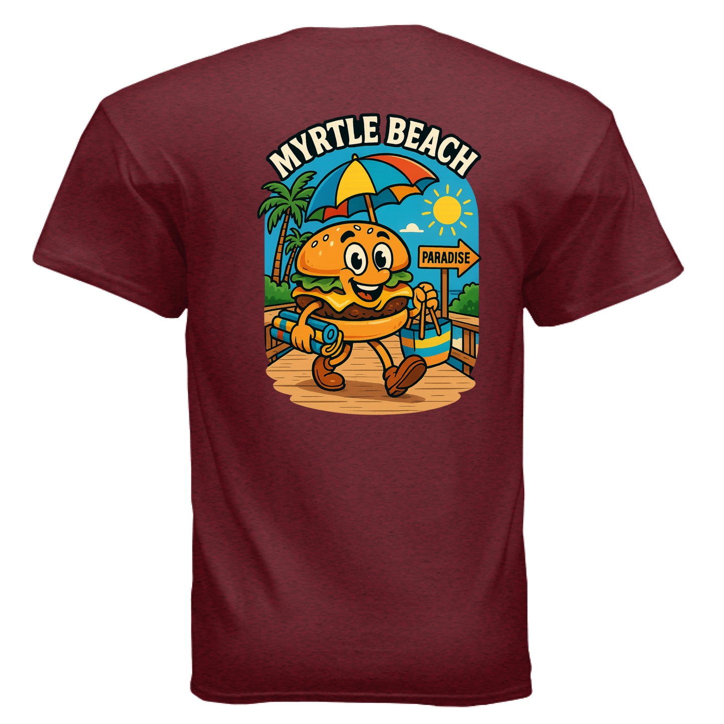 ANTIQUE CHERRY RED - BACK