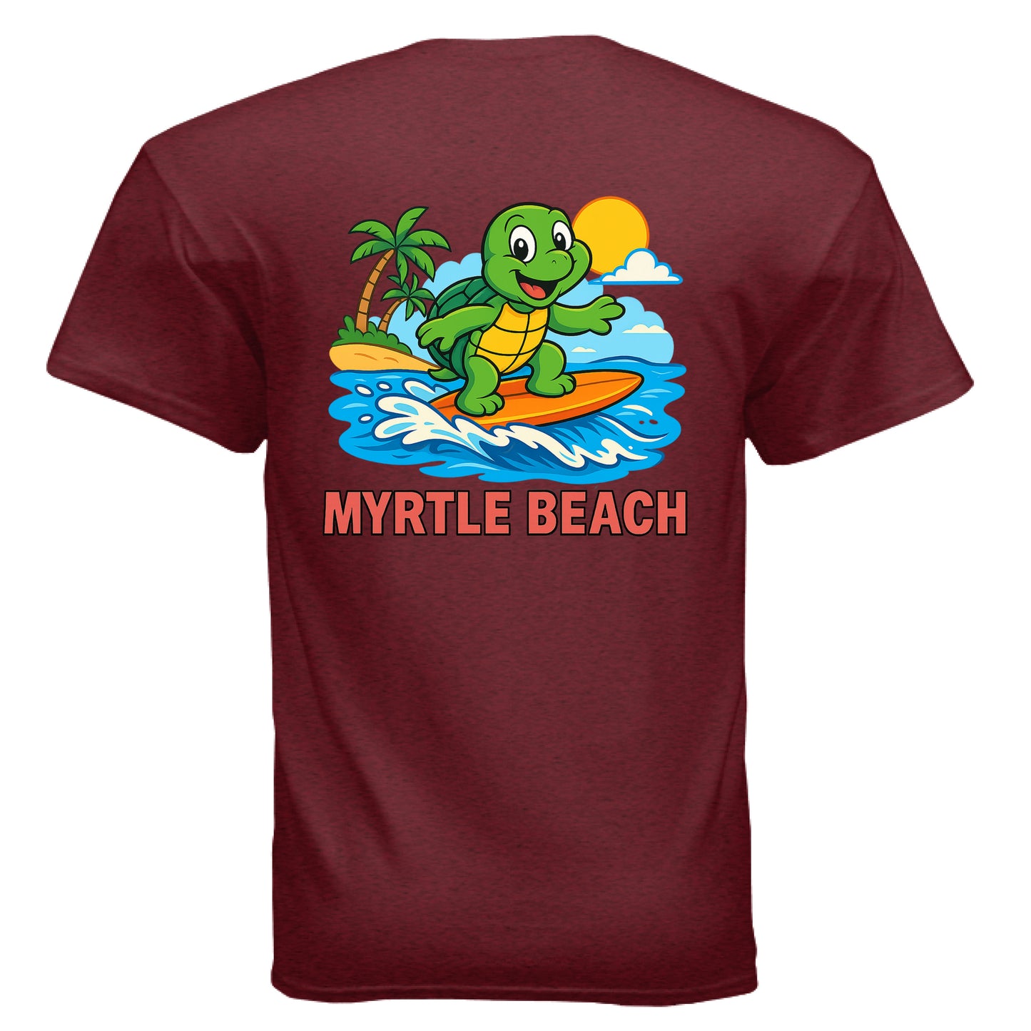 ANTIQUE CHERRY RED - BACK