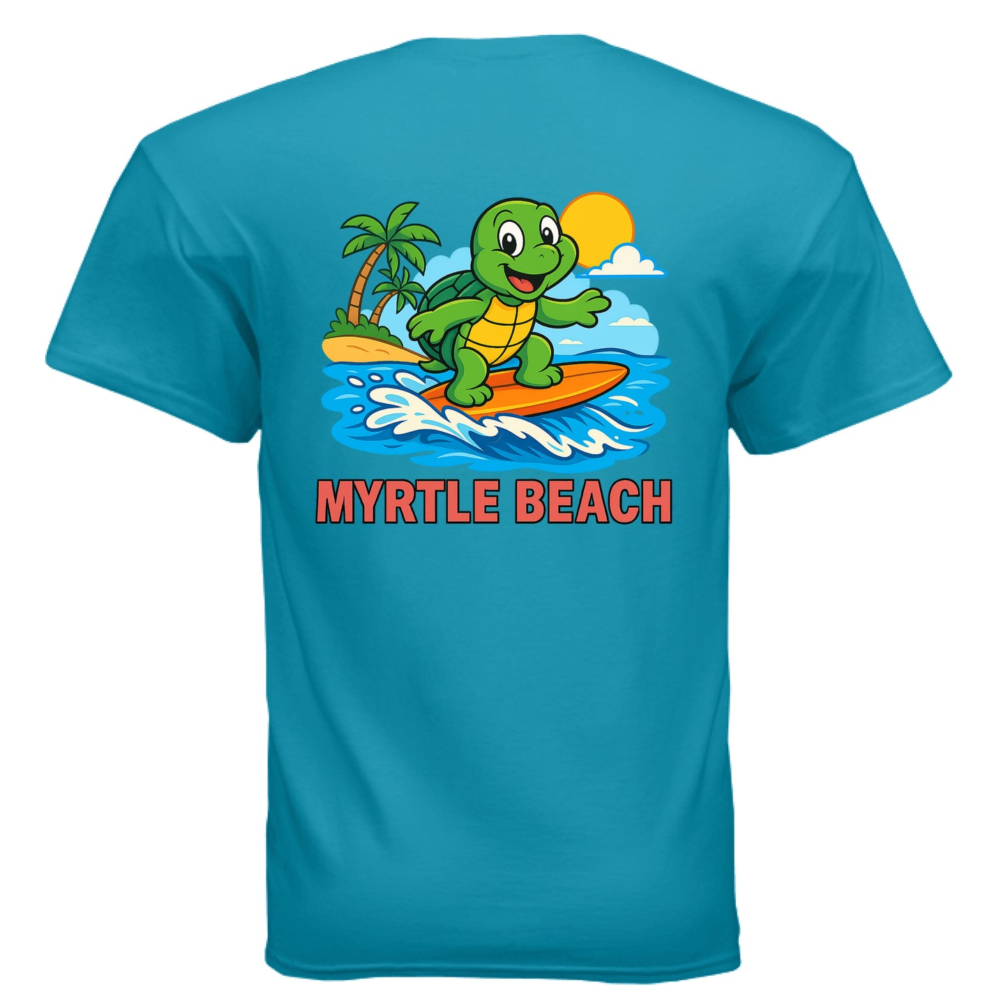 TROPICAL BLUE - BACK